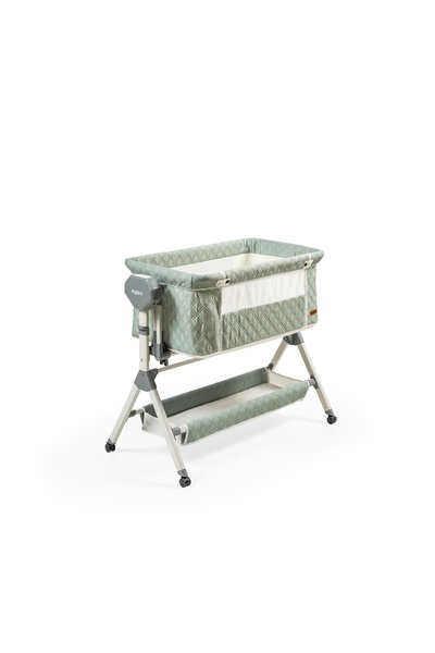 Baby2Go Fellini Otomatik Sallanır Kumandalı Elektrikli Beşik Yeşil