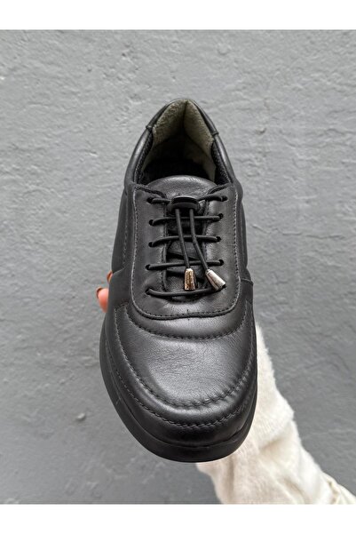 Neco Справжня м'яка шкіра, ортопедичне жіноче взуття, гумові шнурки