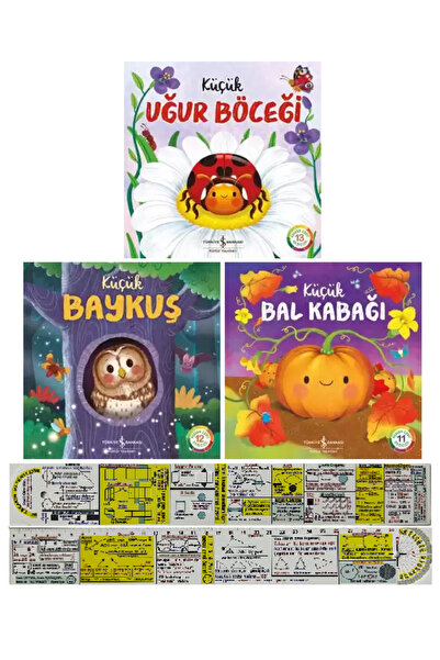 TÜRKİYE İŞ BANKASI KÜLTÜR YAYINLARI Doğanın Eşsiz Hikayeleri 11-12-13. Kitapl...