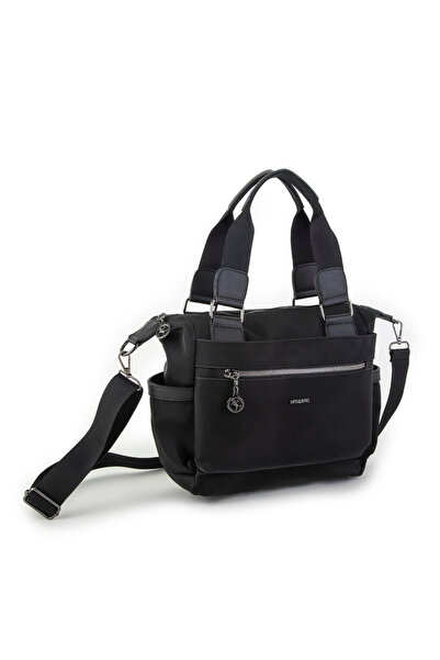 Nas Bag حقيبة يد نسائية موديل Buzzy باللون الأسود