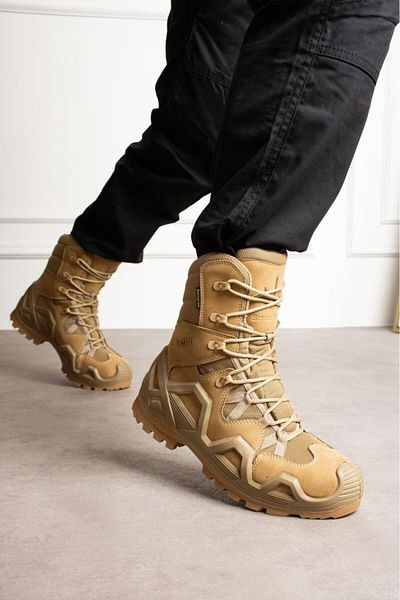 SINGLE SWORD Συνδεδεμένα Waterpassable Boltopual Outdoor Winter Military 41 Μήκος Μπεζ Desert Boots