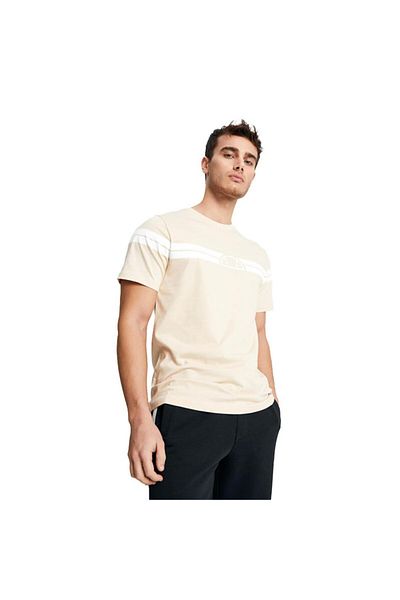 Ellesse Ανδρικό μπλουζάκι Lifestyle Beige - EM176-BG
