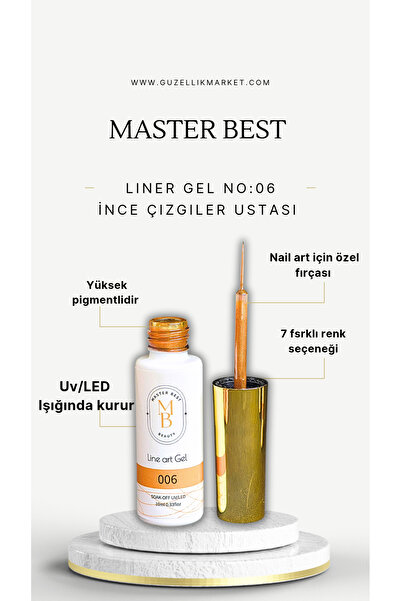 masterbest MASTER BEST Liner gel 10ml