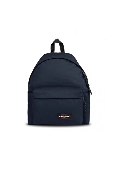 Eastpak حقيبة ظهر مبطنة للجنسين باللون الأزرق الداكن