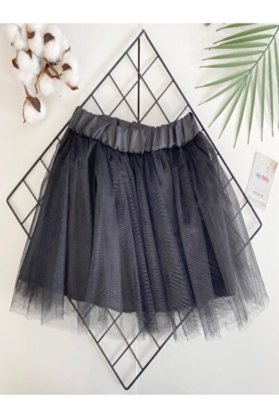 modesta KIZ ÇOCUK BELİ LASTİKLİ TÜTÜ GÖSTERİ ETEĞİ