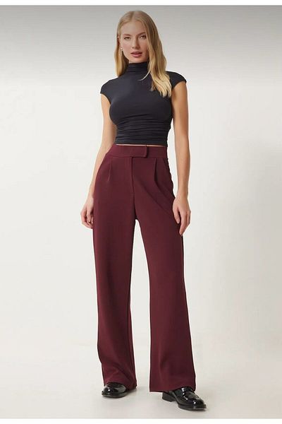Butik Merrline Women's Lycra Velcro Closure Palazzo Pants