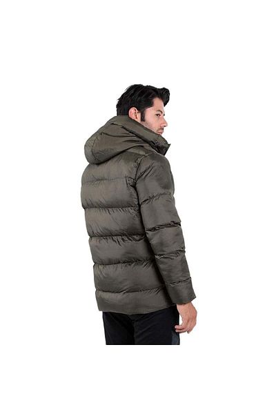 Slazenger Ανδρικό παλτό χακί Hank - Μοντέλο St22je001-800