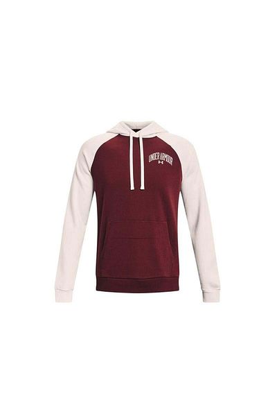 Under Armour Мъжки суичър - Ua Rival Wm Colorblock HD, червен 1373363 -690