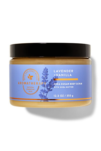 Bath & Body Works Lavender Vanilla Shea Sugar Body Scrub