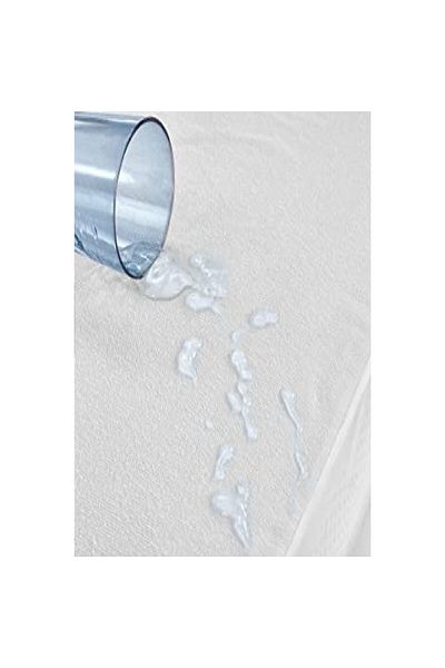 Taşkın Home Water Liquid Proof Mattress Protector Double Size Fitted Mattress Protector 180X200