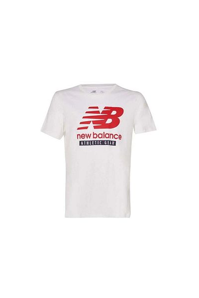 New Balance 1205 Men's White Round Neck T-Shirt