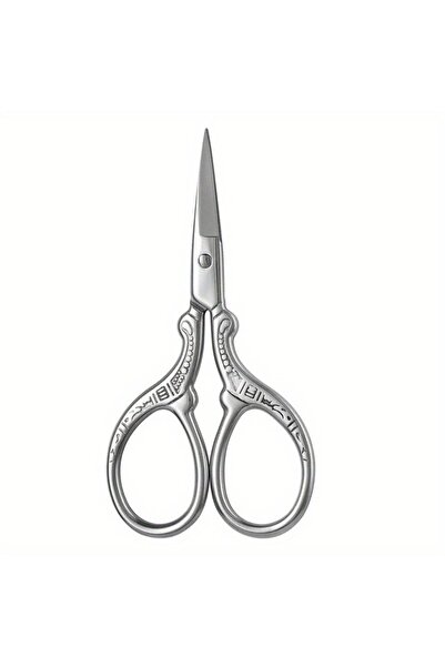 Choice1 مقص تطريز فضي ممتاز مقاس 3.58 بوصة - مقص ستورك من الفولاذ المقاوم للص...