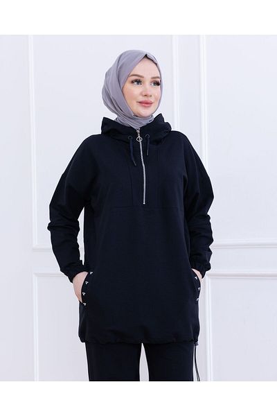 Dabenti women style Women's Hooded Bottom-Top Tracksuit Suit