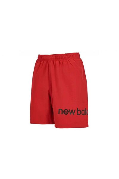 New Balance Men's Lifestyle Shorts - MNS1324-RED Black