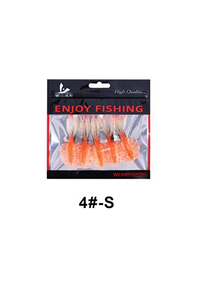 Choice Color4 S WEIHE (5 قطع) 7 سم/2 جرام 10.5 سم/7 جرام طعم صيد ناعم لصيد ال...