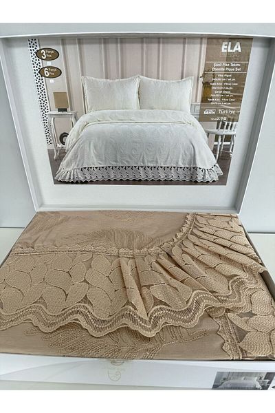Capital Home Laced Double Bedspread 3Rd Piece