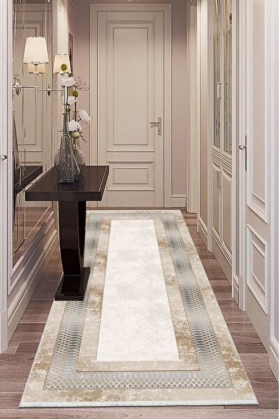 CENTER AVM Vizon Halı Salon Halısı Makinede Yıkanabilir Halı Kaymaz Taban Halı