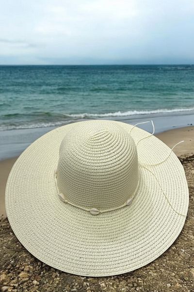 OWOW HAT Cream Straw Hat