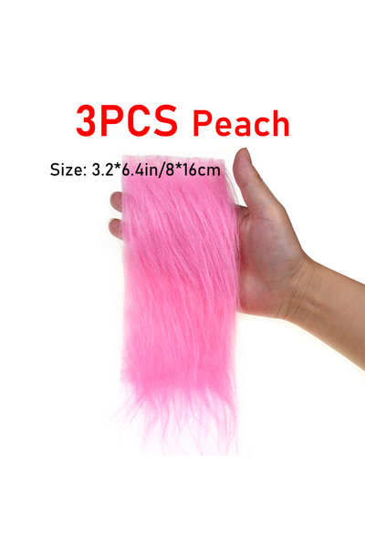 Choice 3 قطع من خيوط ربط الذبابة المصنوعة من الألياف الصناعية الرقيقة ذات الش...