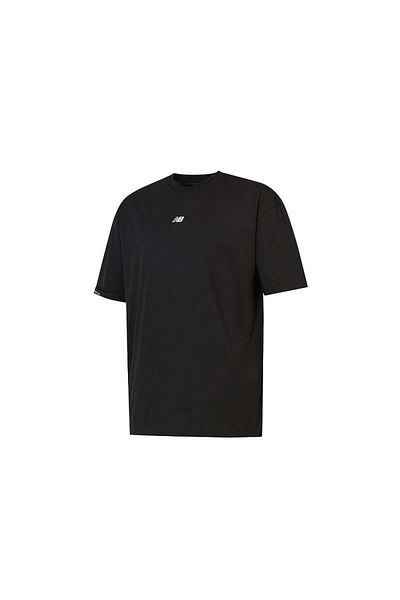 New Balance Unt3417 Μαύρο Unisex T-Shirt