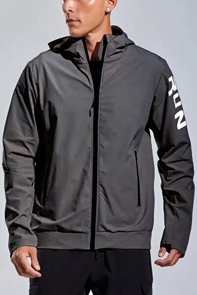 GHASSY CO. Ανδρικό αθλητικό τρέξιμο με στάμπα αέρα και αδιάβροχη επένδυση από πλέγμα πεζοπορίας αθλητικό αδιάβροχο γυμναστικής