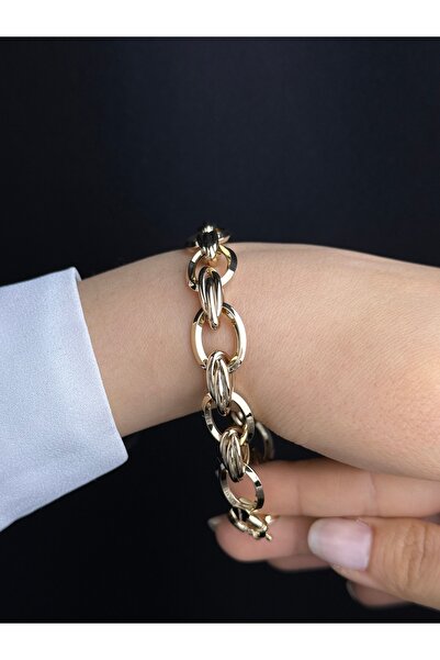 Üresinler Kuyumculuk 14 AYAR ALTIN Bileklik Günlük Hallow