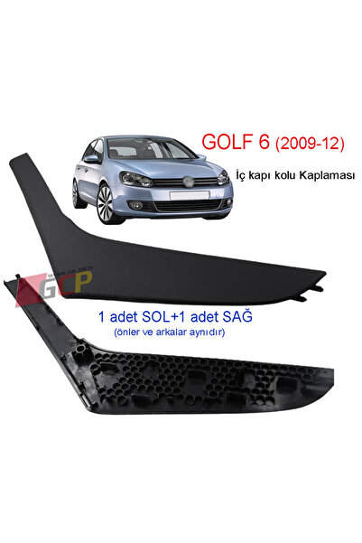 GCP German Car Parts Golf 6 İç kapı Kolu Kaplaması (2 adet) -Golf kapı kolu soyulma sorunu