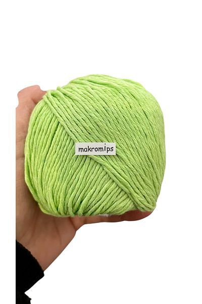Makromİps PREMIUM AMIGURUMI PUNCH CORD (50 gr) BABY SOFT PUNCH ΒΑΜΒΑΚΙ ΠΑΙΧΝΙΔΙ ΒΡΕΦΙΚΟ ΠΛΕΚΤΟ ΣΤΟ ΧΕΡΙ