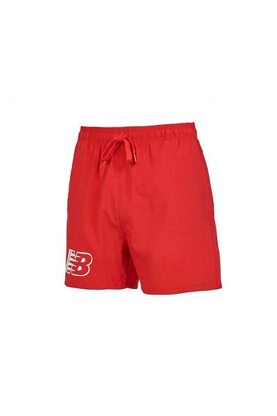 New Balance Men's Lifestyle Shorts Mns1325-red Black