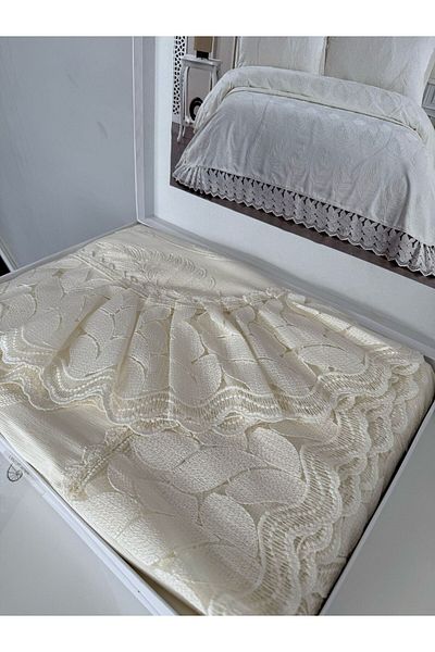 Capital Home Laced Double Bedspread 3Rd Piece