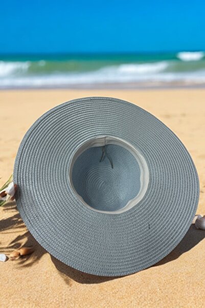 OWOW HAT Mavi Hasır Şapka