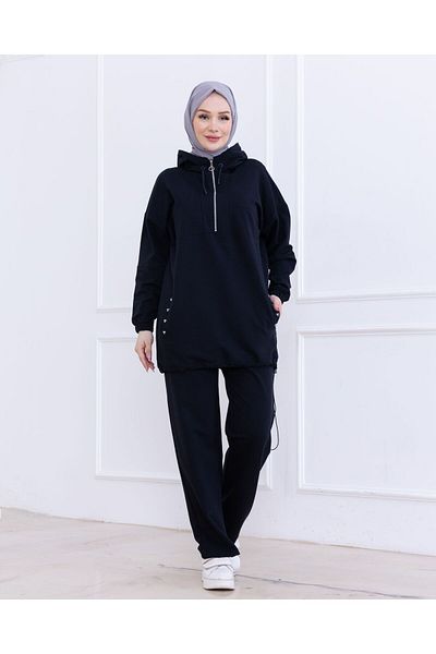 Dabenti women style Women's Hooded Bottom-Top Tracksuit Suit