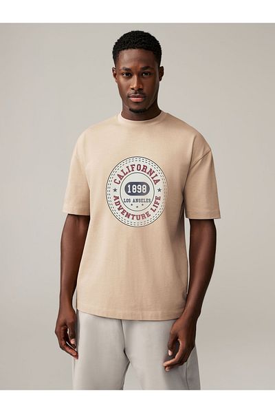 uyguntarz Μπλουζάκι Unisex Callogo με στάμπα Oversize