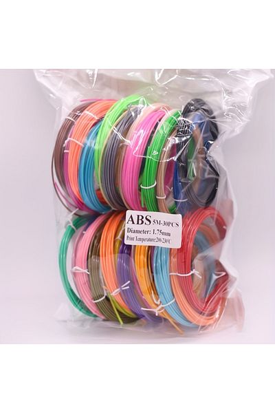 TIMOOK AACA ABS150M 30 colors ABS/PLA/PCL 3D pen filament,diameter 1.75mm, 150m,3D pen consumables,3D pen thread