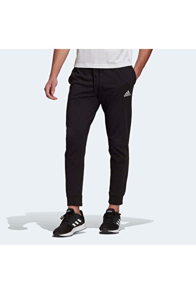 adidas Ανδρικό μαύρο φούτερ Essentials Single Jersey Tapered (gk9226)