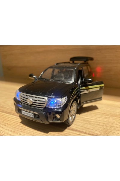 liss çarşı Klasik Toyota Land Cruiser Vrx V8 Model Koleksiyonluk Sesli Işıklı...