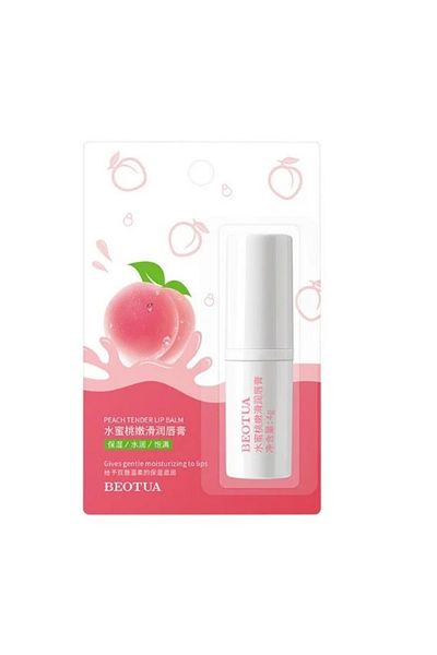 Beotua Beauté Peach Lip Balm 4g