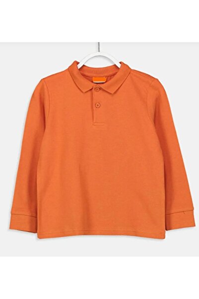 Nacar Unisex çocuk uzun kollu polo yaka tshirt