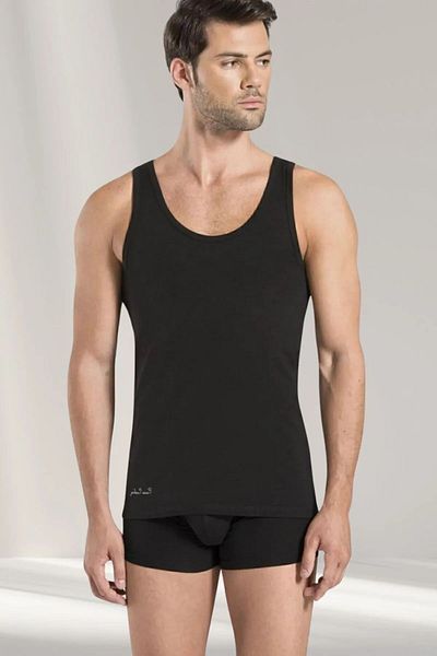 Pierre Cardin 145 Ανδρικό Μαύρο Χτενισμένο Βαμβακερό Σετ 2 τεμαχίων Modal Boxer Suit