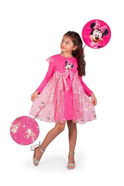 diamondstar Girl's Mickey Party Outfit Birthday and Show Costume Dress