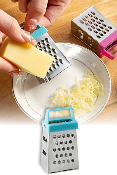 omilife Mini Sarımsak Rendesi Metal Gövdeli Plastik Tutuculu Mıknatıslı