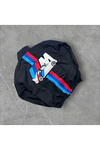 ModaTEKS Unisex Αλεξίπτωτο Υφασμάτινο Ψηφιακό Εκτυπωμένο Λευκό Ανεμοδράστη Αδιάβροχο