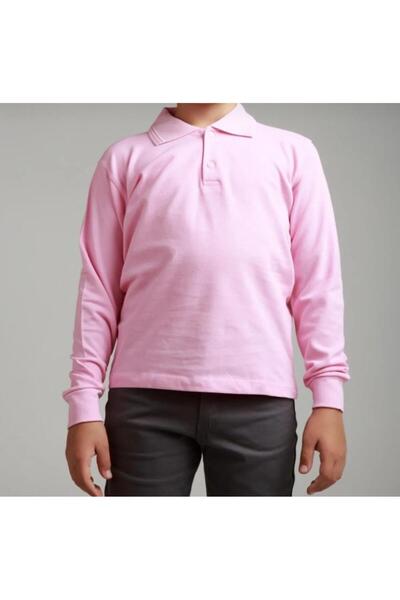 YCN TEKSTİL Παιδικό μακρυμάνικο μπλουζάκι πόλο unisex