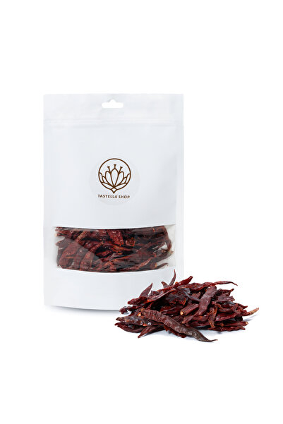 Tastella Shop Acı Sivri Biber Kurusu (1KG), Kurutulmuş Sivri Biber, Kuru Sivr...