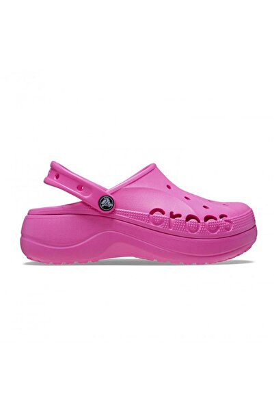 Crocs Sandale de damă cu platformă Baya roz - 208186 -6qq