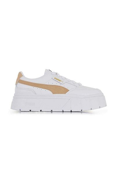 Puma Women Mayze Stack Lace Up Outdoor Shoes, White