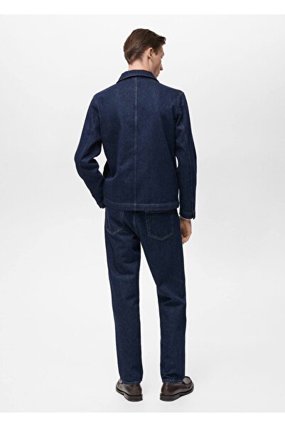 MANGO Man Regular kesim denim gömlek ceket