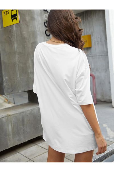 uyguntarz Μπλουζάκι Unisex με στάμπα με γραπτή καρδιά