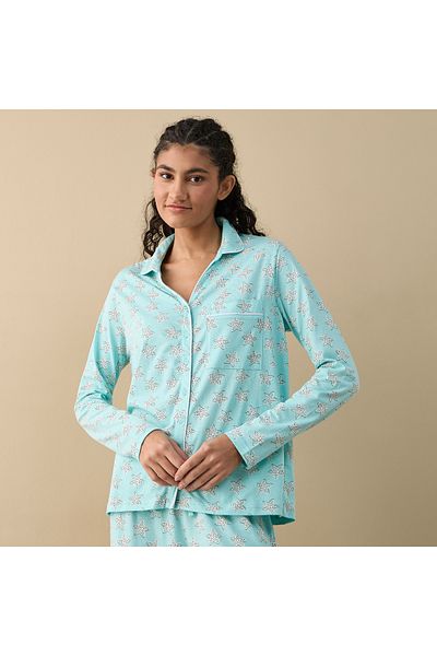 FAV Printed Shirt and Pyjama Set