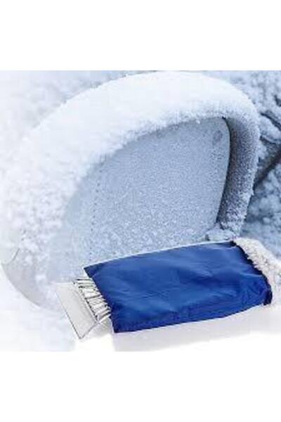 Autokit Eldivenli Buz Kazıyıcı Araba Buz Kırıcı